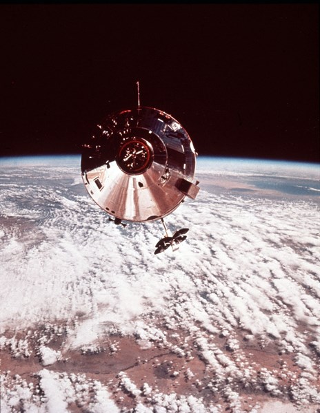 Apollo 9 command module, 1969