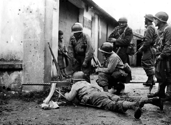 La 1re armée française près de Belfort.
(Automne 1944)