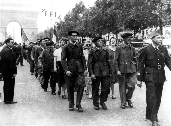 Paris celebrates her liberation, August 25, 1944