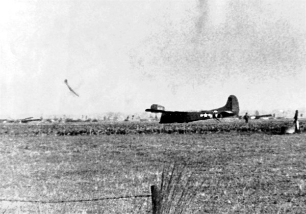 Appareils alliés abattus en Hollande
(17 septembre 1944)