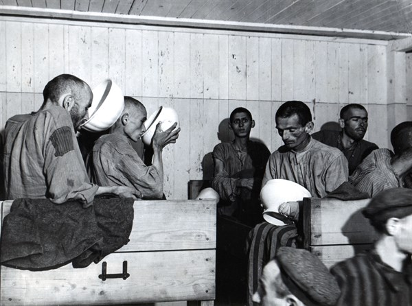 Ebensee concentration camp liberated in Austria  (May 1945)