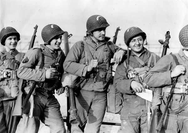 Troupes américaines avant le Débarquement en Normandie (juin 1944)