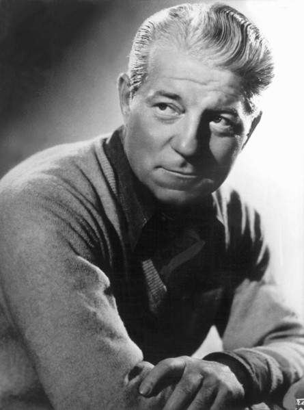Der französische Filmschauspieler Jean Gabin. (Aufnahme aus der Nachkriegszeit). Er wurde am 17.5