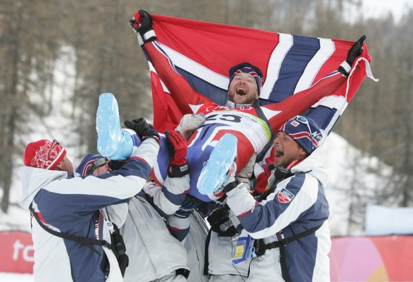 Olympia
20. Olympische Winterspiele 2006 Turin
Super G Herren
Die Norwegischen Trainer lassen