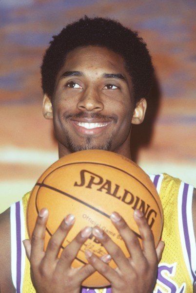 Basketball-Profi Kobe Bryant von den Los Angeles Lakers, aufgenommen am 27.1.1999 beim Medien-Tag