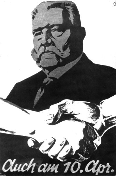 Poster for Reichstag election 1932