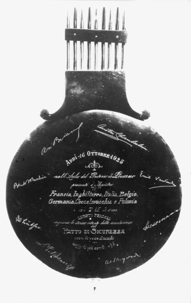 Locarno Treaties - Clock