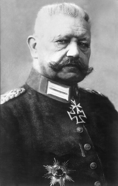 Paul von Hindenburg