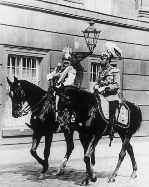 Emperor Wilhelm II. and King Georg V. in 1913