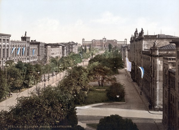 Historical Munich - Maximilianstrasse