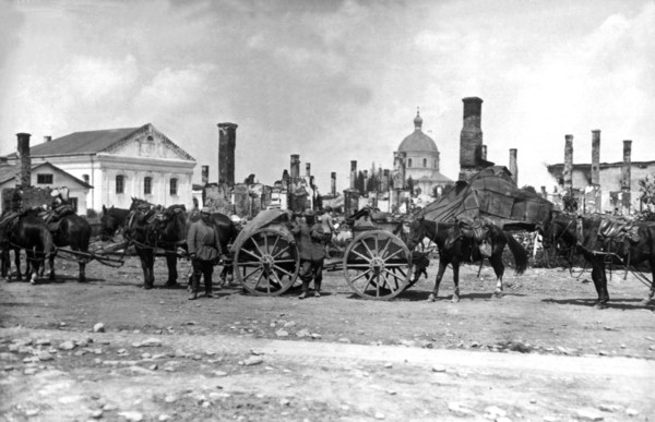 World War I - German troops in Russia