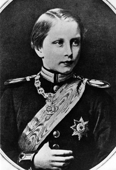 Kaiser Wilhelm II as a child