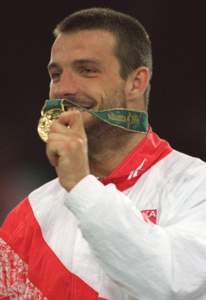Olympia 1996: Judo Pawel Nastula mit "Gold"