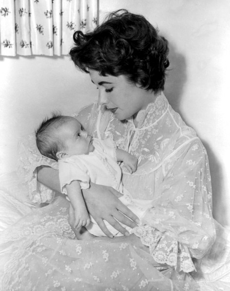 Elizabeth Taylor et son fils