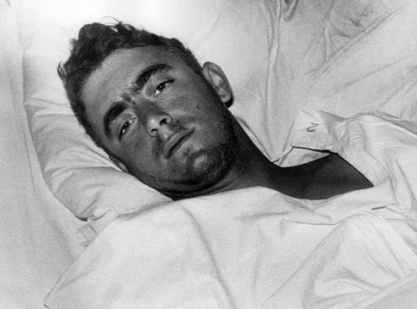 Seriously injured British soldier in hospital