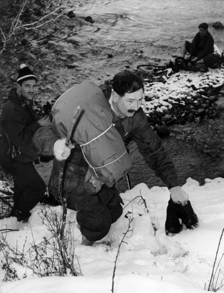 Survival training of the Royal Air Force in Upper Bavaria