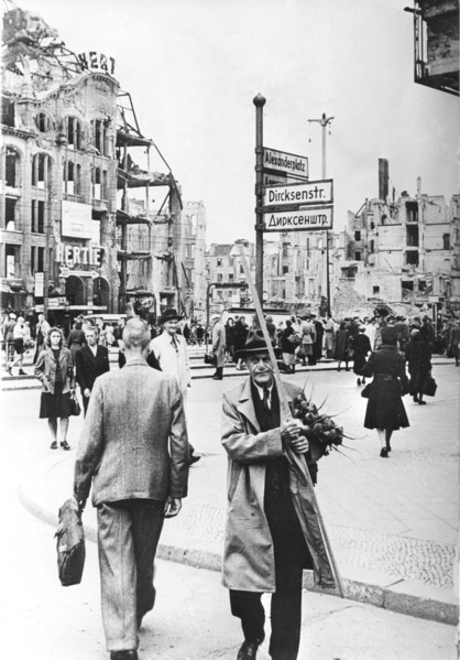 Post-war era - destroyed Berlin