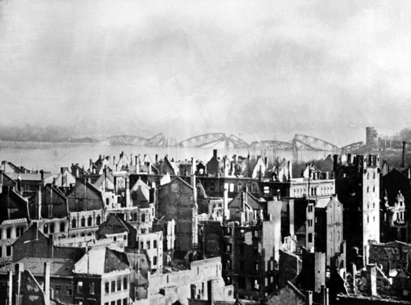 Second World War - destroyed Mainz