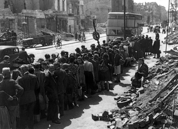 Post-war era - destroyed Berlin