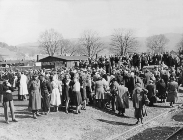First resettlers from Czechoslovakia