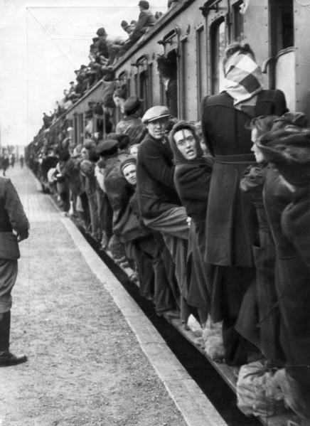 Go by train for stockpiling