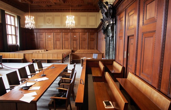Jury courtroom 600 Nuremberg