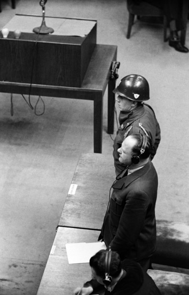 Erhard Milch sentenced to life imprisonment in 1947 in Nuremberg