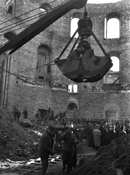Reconstruction of St. Paul's Church 1947