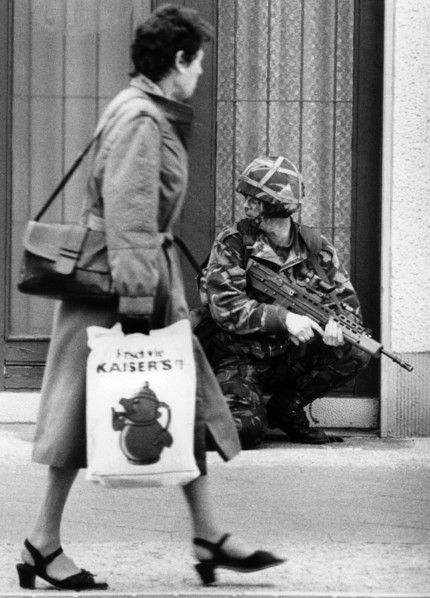 Manoeuvre of westallied armed forces in Berlin