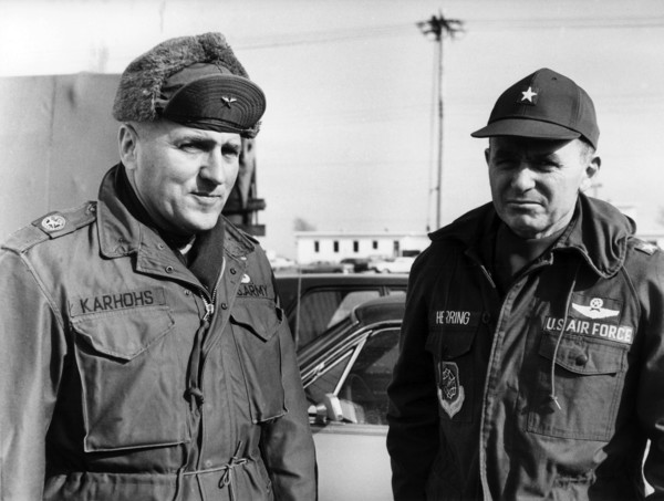 US commanders of the manoeuvre REFORGER I