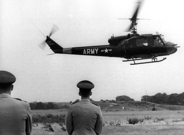 US turbine helicopter is presented in Berlin