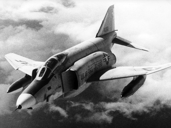 Phantom reconnaissance aircraft of US air force