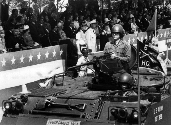 US millitary parade in Berlin