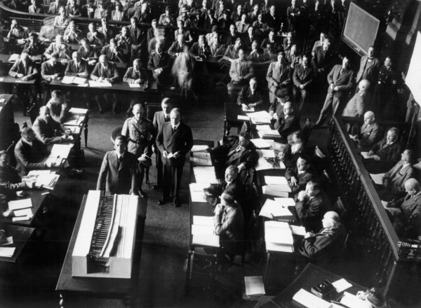 Joseph Goebbels on the witness stand