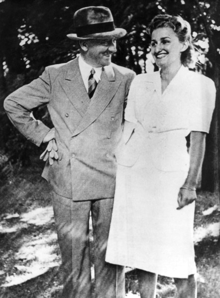 Adolf Hitler and Eva Braun