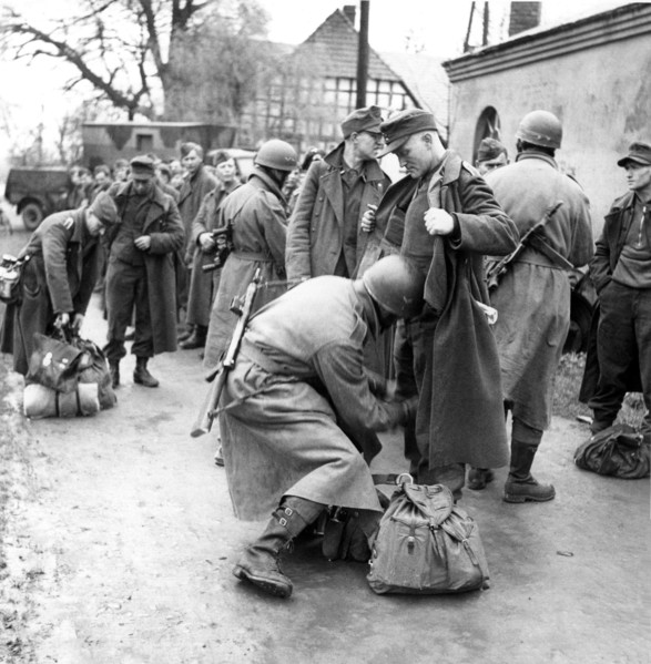 German prisoners of war 1945