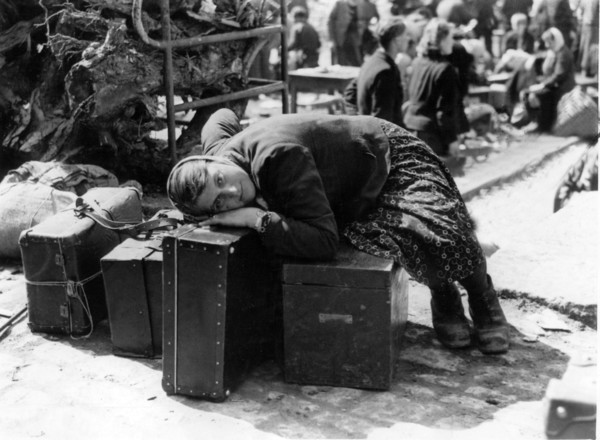 World War II: Liberated Russian forced laborer