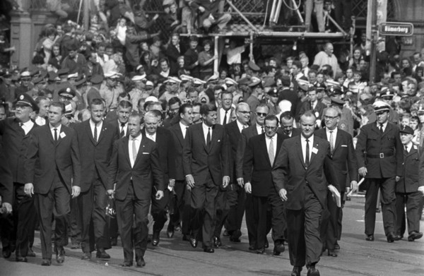 John F. Kennedy in Frankfurt 1963