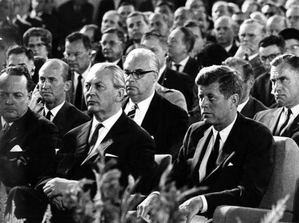 John F. Kennedy in Frankfurt 1963