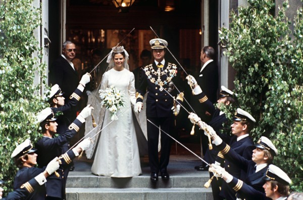 Schwedens Königspaar feiert Silberne Hochzeit