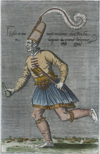 Persischer Lakai, Osmanisches Reich, 17. Jahrhundert