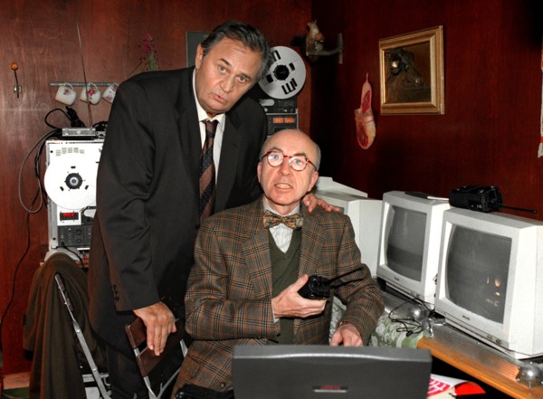 Roger Hanin et Gert Burkard