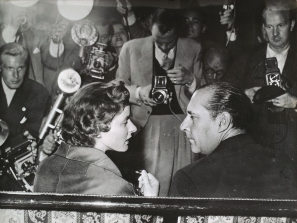 Ingrid BERGMAN und Roberto ROSSELLINI, 1953