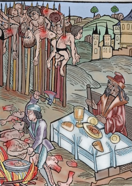 Vlad II Dracul (1393-1447), the Impaler.