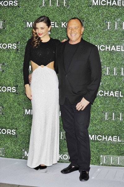 Michael Kors and Miranda Kerr Celebrate Elle Japon December Cover