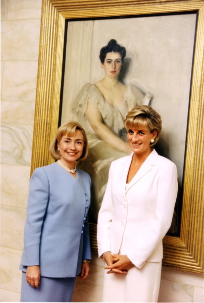 Hillary Clinton et Lady Diana, 1997