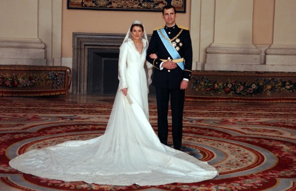 Royal wedding of crown prince Felipe and Letizia