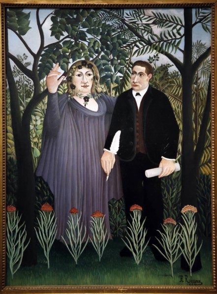 Le Douanier Rousseau, La muse inspirant le poète