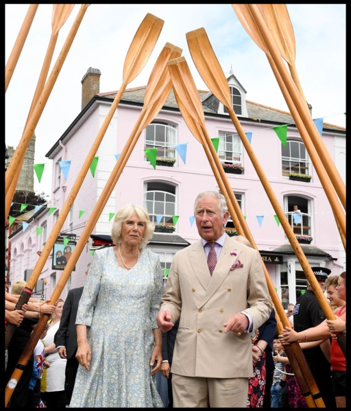 Prince Charles the Duchess of Cornwall visit Cornwall