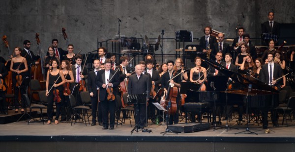 Konzert West-Eastern Divan Orchestra unter Daniel Barenboim, Waldbühne berlin, 15.8.2015
Foto: Eva